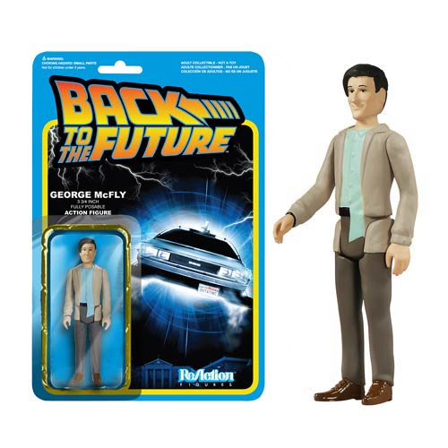 Back to the Future George McFly ReAction 3 3/4-Inch Retro Action Figure